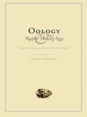 cover image of Oology and Ralph's Talking Eggs